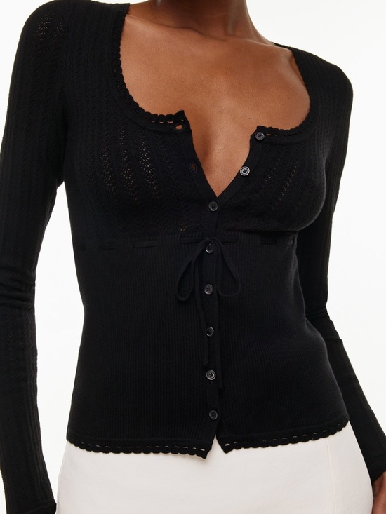 Aritzia Tops - NWT Aritzia Wilfred Precious Sweater in Black